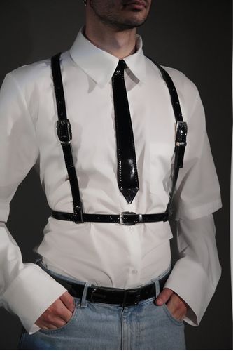 Xmas MENS 3 piece set(tie-vest-belt)